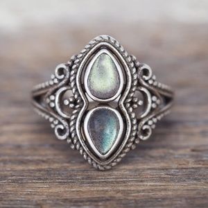 Labradorite Ring Size 8
